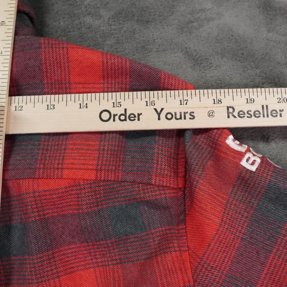 The North Face Flannel Shirt Mens Small Buffalo Plaid Quoggy Jo Ski‎ Bike Board